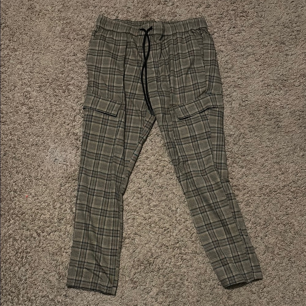 PacSun Tan Cargo Pants Slim Fit